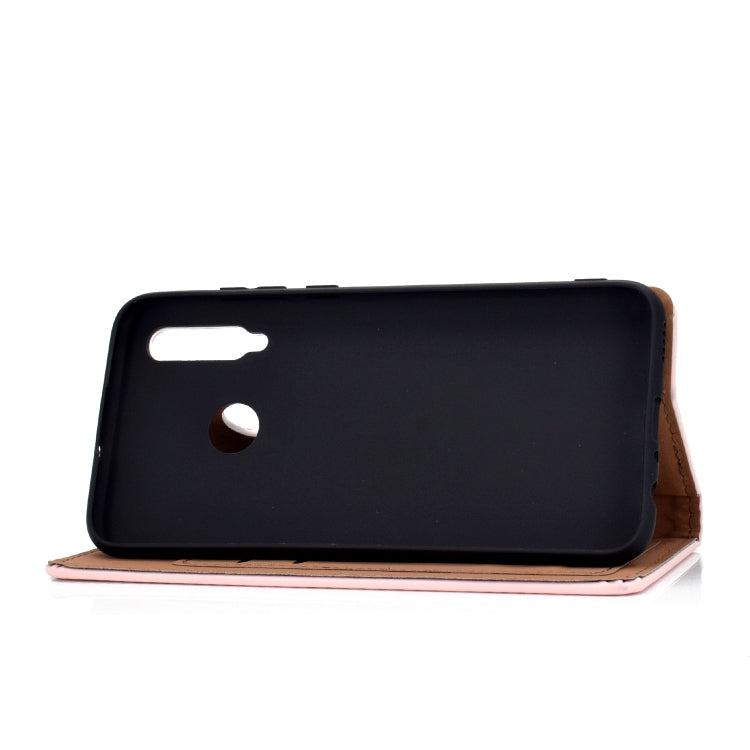For Huawei Honor 10i Solid Color Frosted Magnetic Horizontal Flip Leather Case with Card Slots & Holder