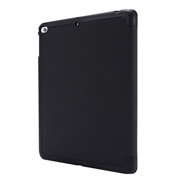 Skin Feel Pen Holder Tri-fold Tablet Leather Case For iPad Air 2 / Air / 9.7 2018 / 9.7 2017