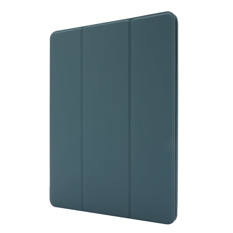 Skin Feel Pen Holder Tri-fold Tablet Leather Case For iPad Air 2 / Air / 9.7 2018 / 9.7 2017