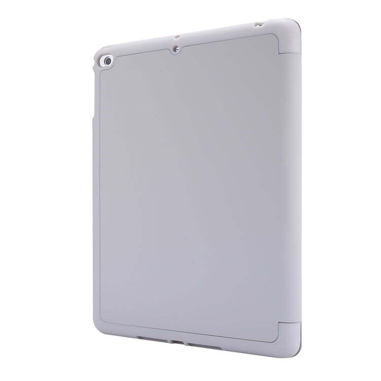Skin Feel Pen Holder Tri-fold Tablet Leather Case For iPad Air 2 / Air / 9.7 2018 / 9.7 2017