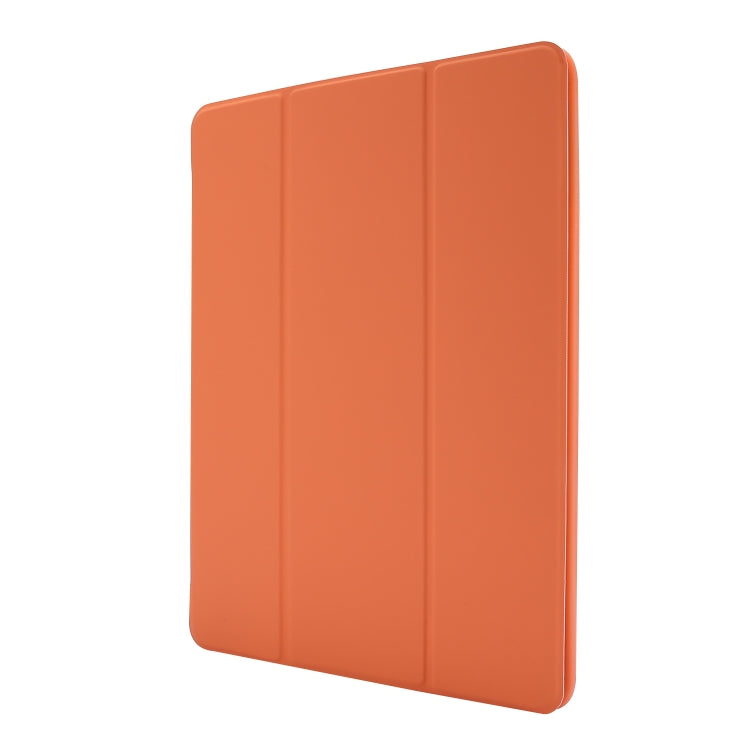 Skin Feel Pen Holder Tri-fold Tablet Leather Case For iPad Air 2 / Air / 9.7 2018 / 9.7 2017