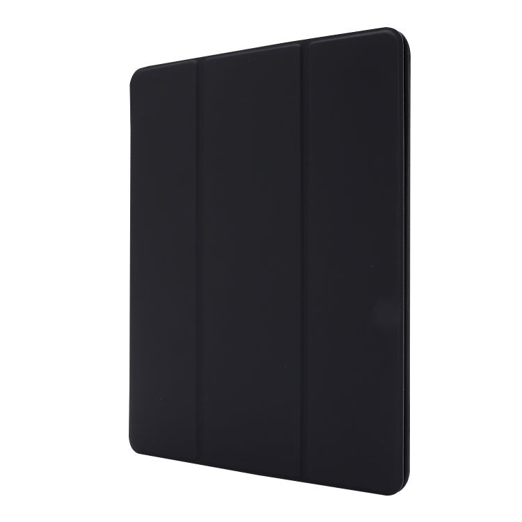 Skin Feel Pen Holder Tri-fold Tablet Leather Case For iPad Air 2 / Air / 9.7 2018 / 9.7 2017