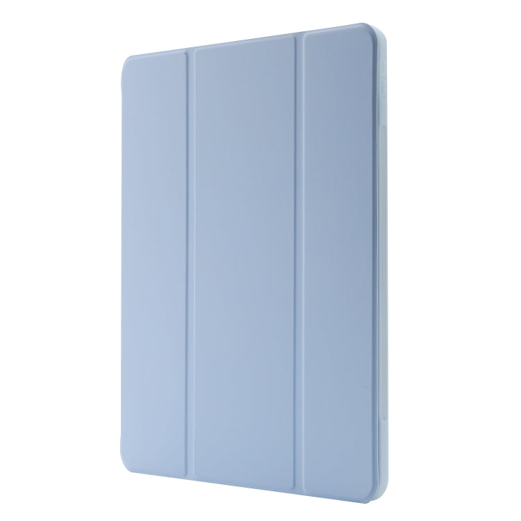 Skin Feel Pen Holder Tri-fold Tablet Leather Case For iPad Pro 11 2022 / 2021 / 2020 / 2018