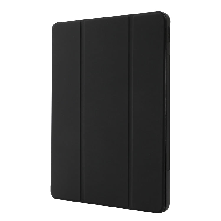 Skin Feel Pen Holder Tri-fold Tablet Leather Case For iPad Pro 11 2022 / 2021 / 2020 / 2018
