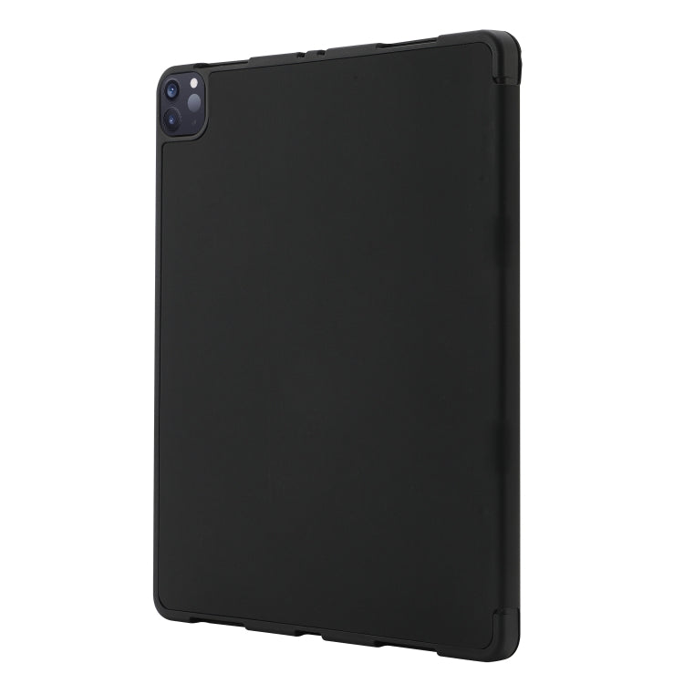 Skin Feel Pen Holder Tri-fold Tablet Leather Case For iPad Pro 11 2022 / 2021 / 2020 / 2018