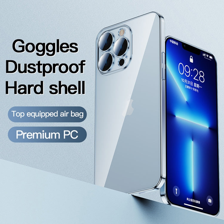 For iPhone 13 Pro Glass Lens Protection PC Electroplating Phone Case