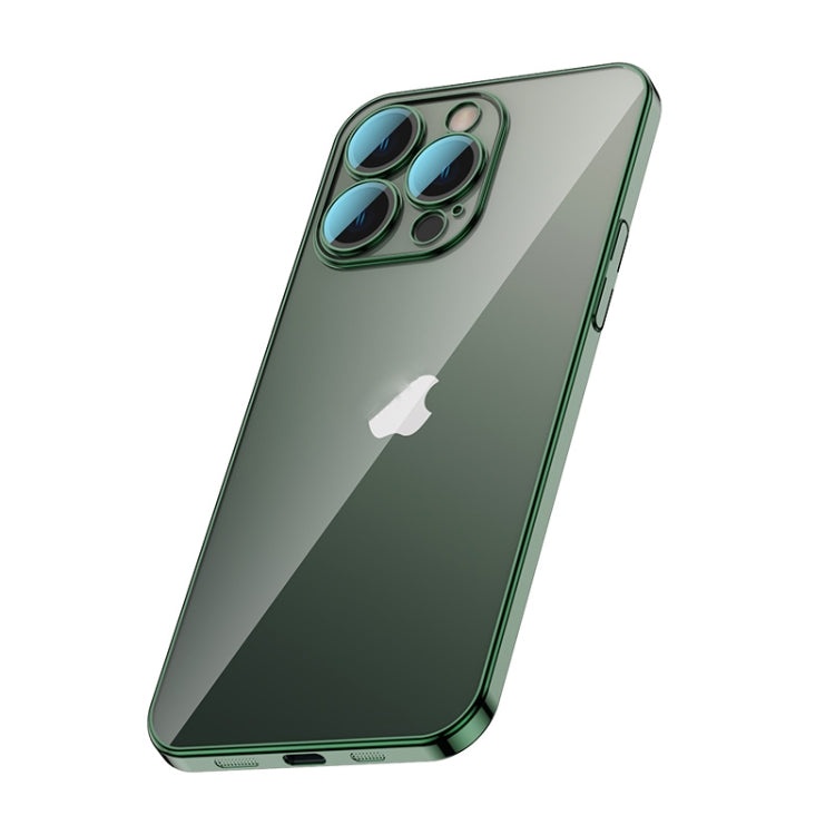 For iPhone 12 Pro Glass Lens Protection PC Electroplating Phone Case