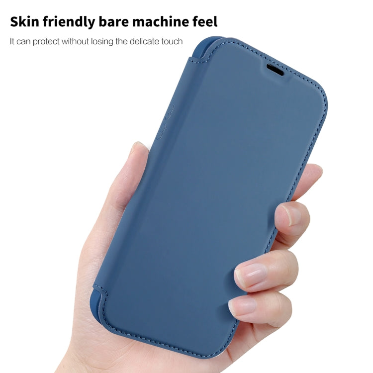 For Samsung Galaxy S23+ 5G Imitate Liquid Skin Feel Leather Phone Case with Card Slots