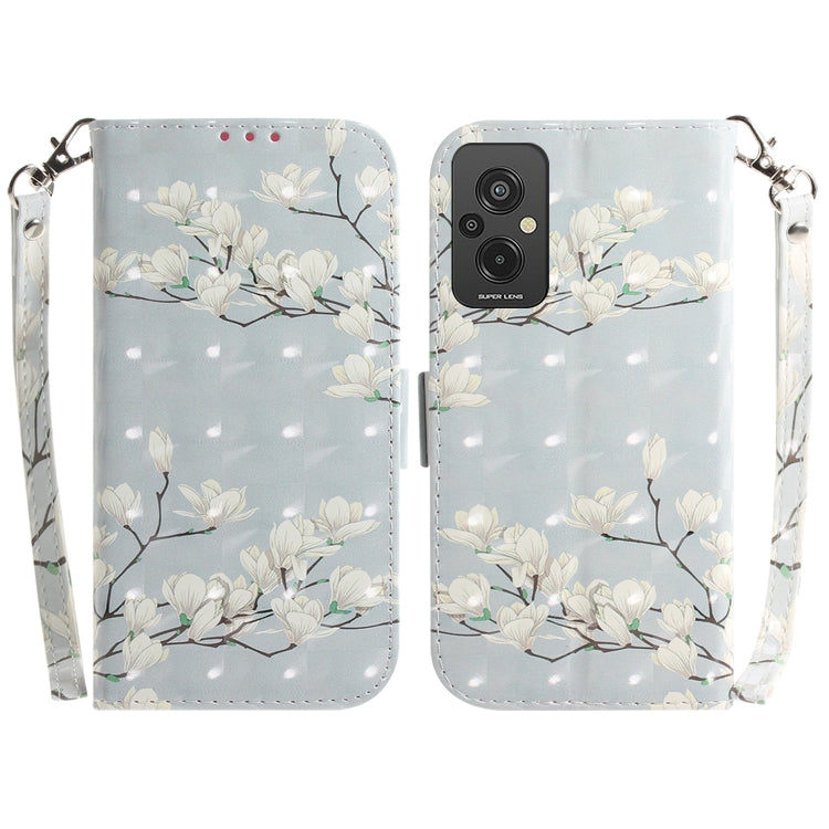 For Xiaomi Redmi 11 Prime 4G 3D Colored Horizontal Flip Leather Phone Case