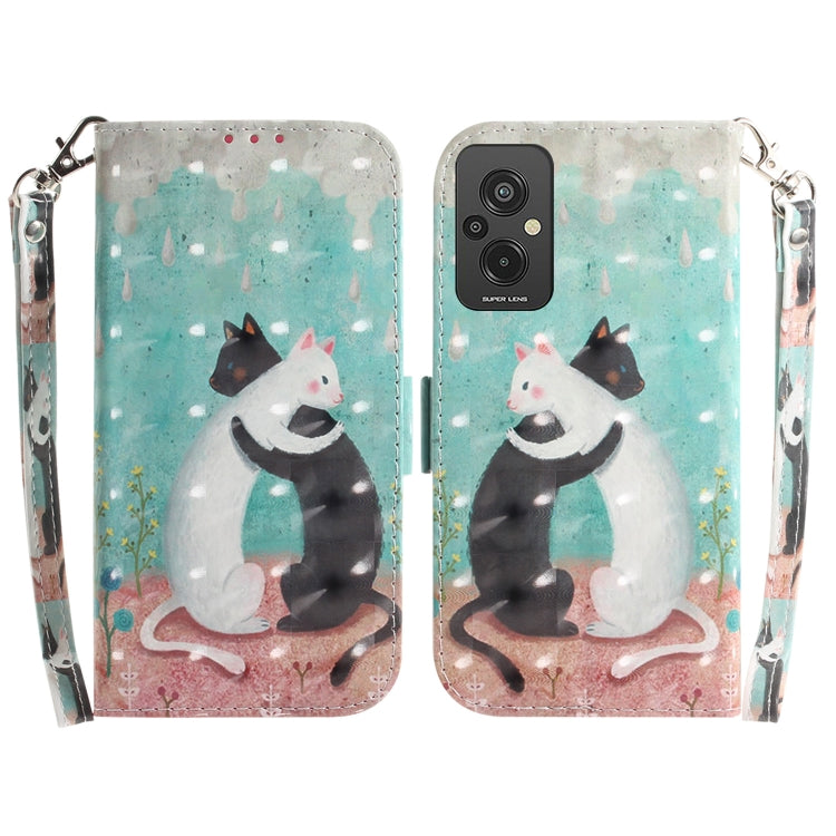 For Xiaomi Redmi 11 Prime 4G 3D Colored Horizontal Flip Leather Phone Case