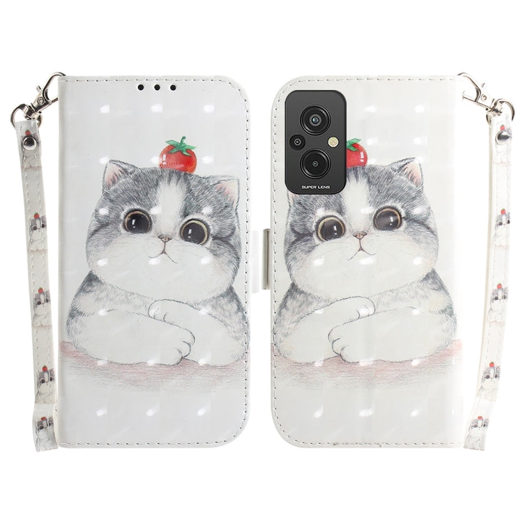For Xiaomi Redmi 11 Prime 4G 3D Colored Horizontal Flip Leather Phone Case