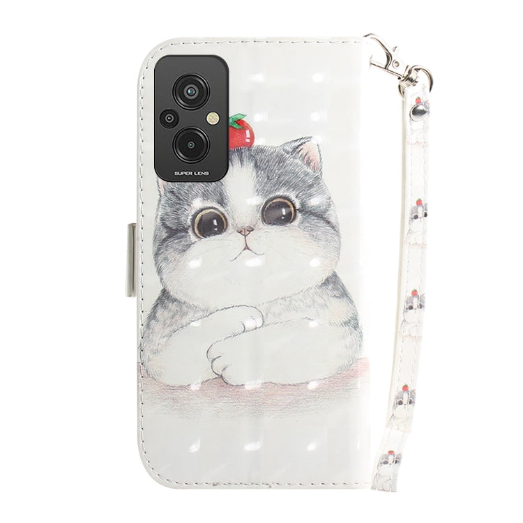 For Xiaomi Redmi 11 Prime 4G 3D Colored Horizontal Flip Leather Phone Case