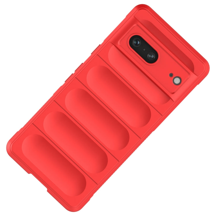 For Google Pixel 7 Magic Shield TPU + Flannel Phone Case