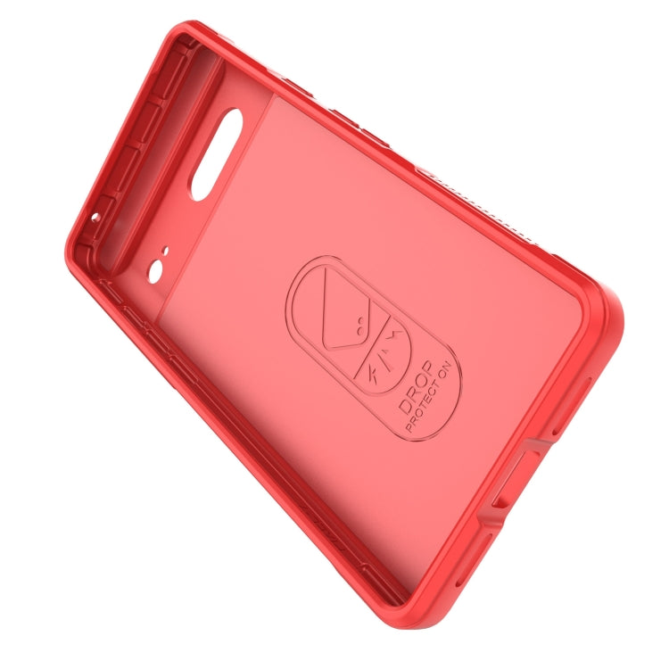 For Google Pixel 7 Magic Shield TPU + Flannel Phone Case