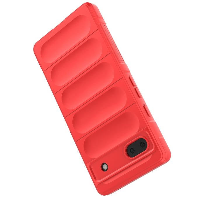 For Google Pixel 6a Magic Shield TPU + Flannel Phone Case