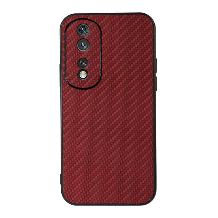 For Honor 80 Pro Carbon Fiber Texture Shockproof Phone Case
