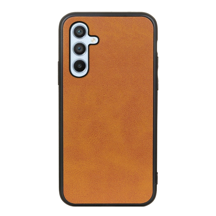 For Samsung Galaxy A54 5G Accurate Hole Two-color Calf Texture PU Phone Case