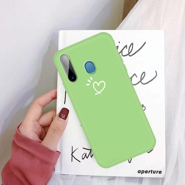 For Galaxy A11 / M11 Frosted Candy-Colored Ultra-thin TPU Phone