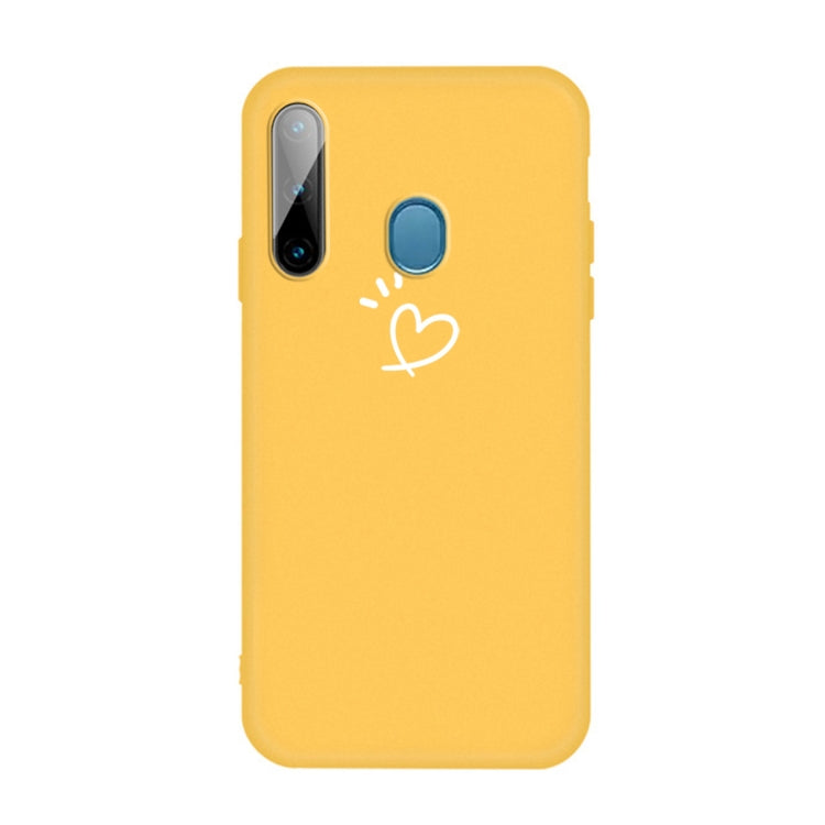 For Galaxy A11 / M11 Frosted Candy-Colored Ultra-thin TPU Phone