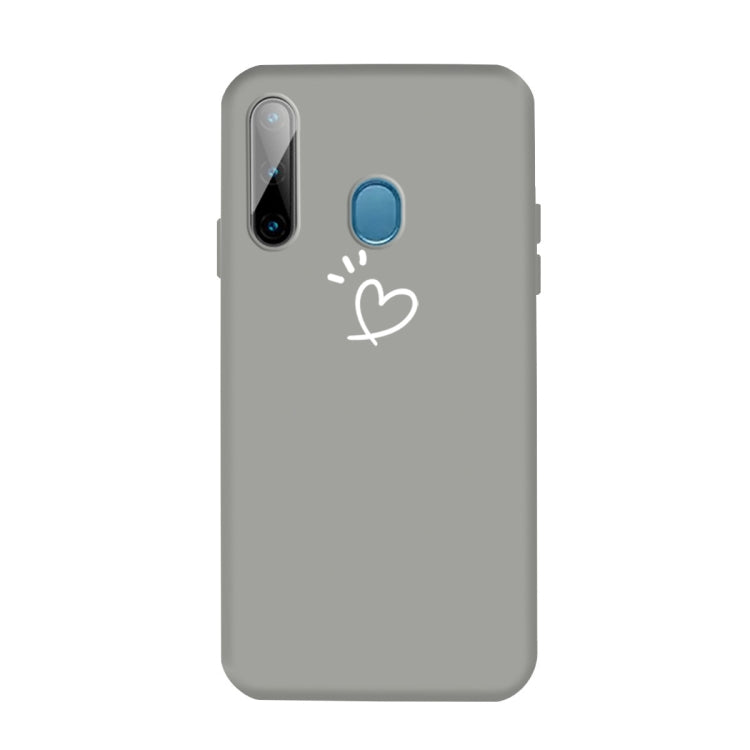 For Galaxy A11 / M11 Frosted Candy-Colored Ultra-thin TPU Phone