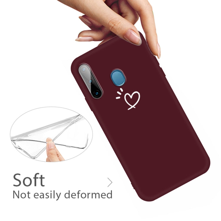 For Galaxy A11 / M11 Frosted Candy-Colored Ultra-thin TPU Phone