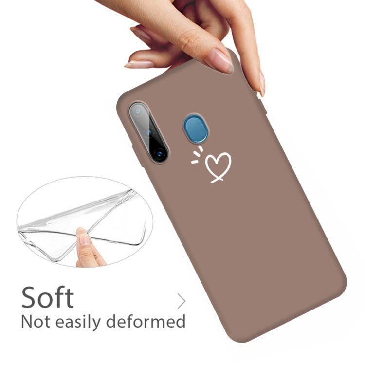 For Galaxy A11 / M11 Frosted Candy-Colored Ultra-thin TPU Phone