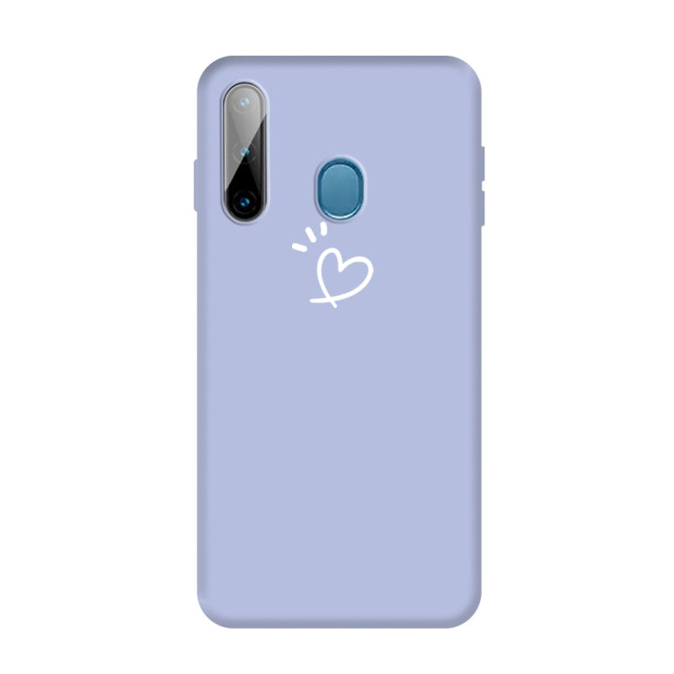 For Galaxy A11 / M11 Frosted Candy-Colored Ultra-thin TPU Phone