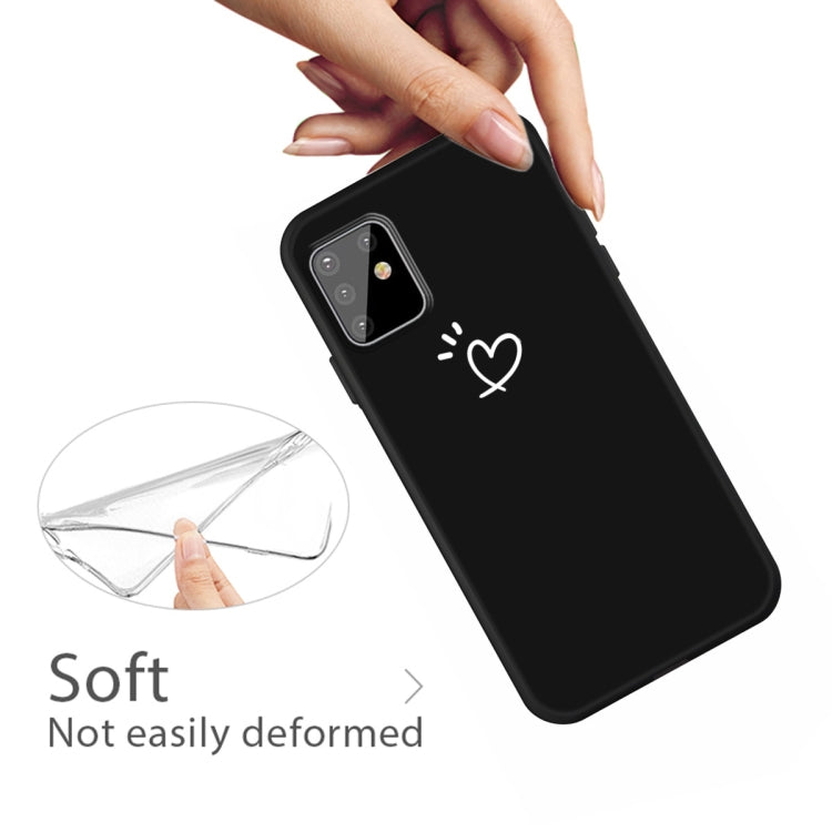 For Galaxy A81 / Note 10 Lite Frosted Candy-Colored Ultra-thin TPU Phone