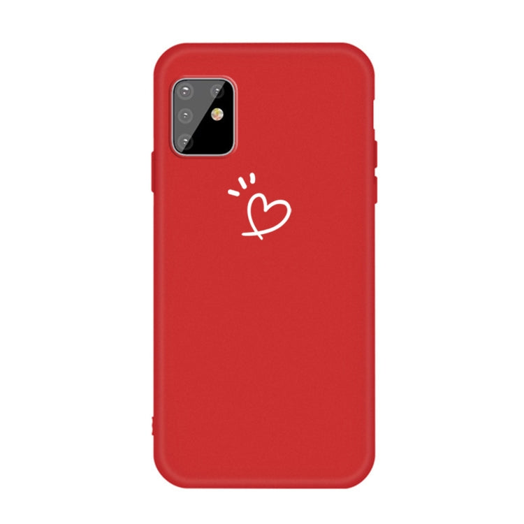 For Galaxy A81 / Note 10 Lite Frosted Candy-Colored Ultra-thin TPU Phone