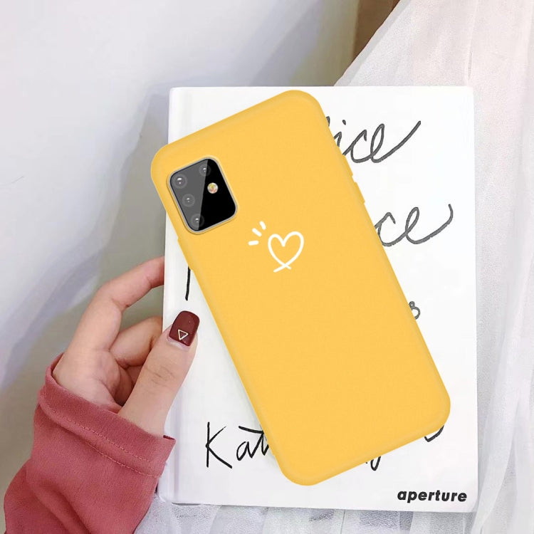 For Galaxy A81 / Note 10 Lite Frosted Candy-Colored Ultra-thin TPU Phone