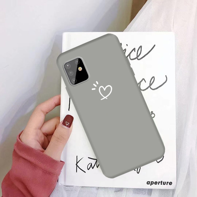 For Galaxy A81 / Note 10 Lite Frosted Candy-Colored Ultra-thin TPU Phone