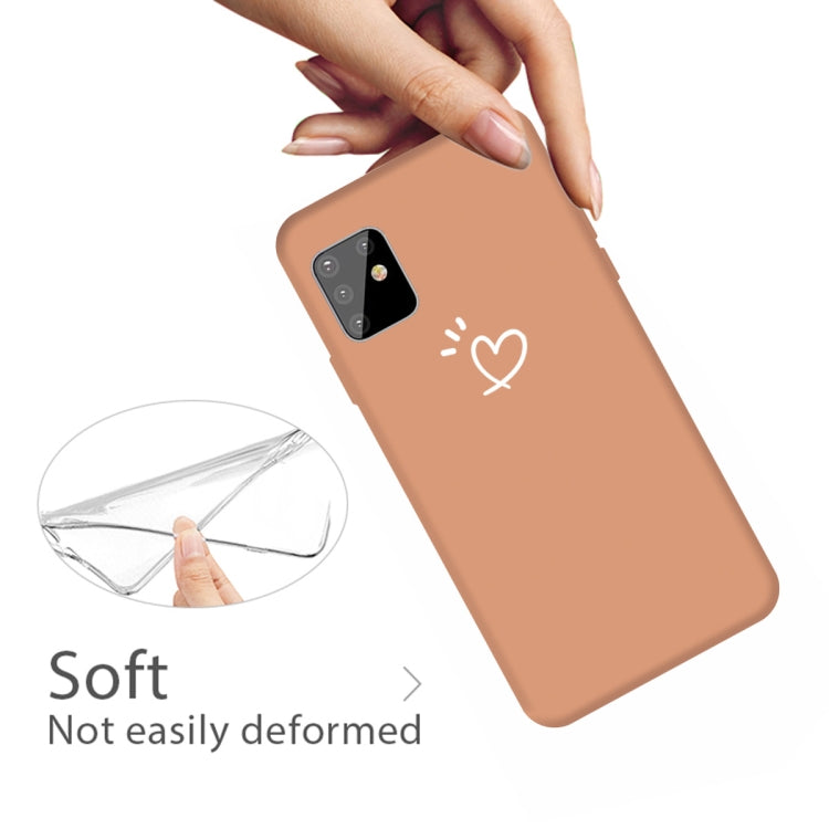 For Galaxy M60s Frosted Candy-Colored Ultra-thin TPU Phone
