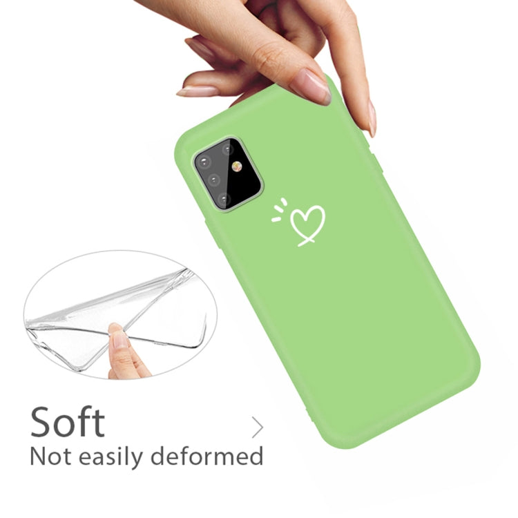 For Galaxy M60s Frosted Candy-Colored Ultra-thin TPU Phone