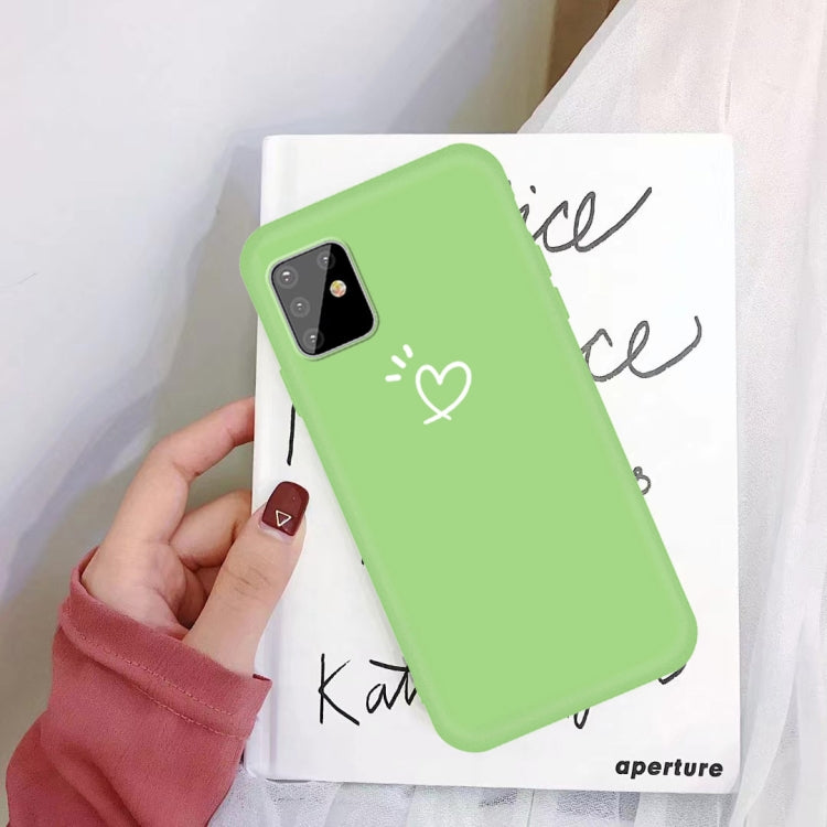 For Galaxy M60s Frosted Candy-Colored Ultra-thin TPU Phone
