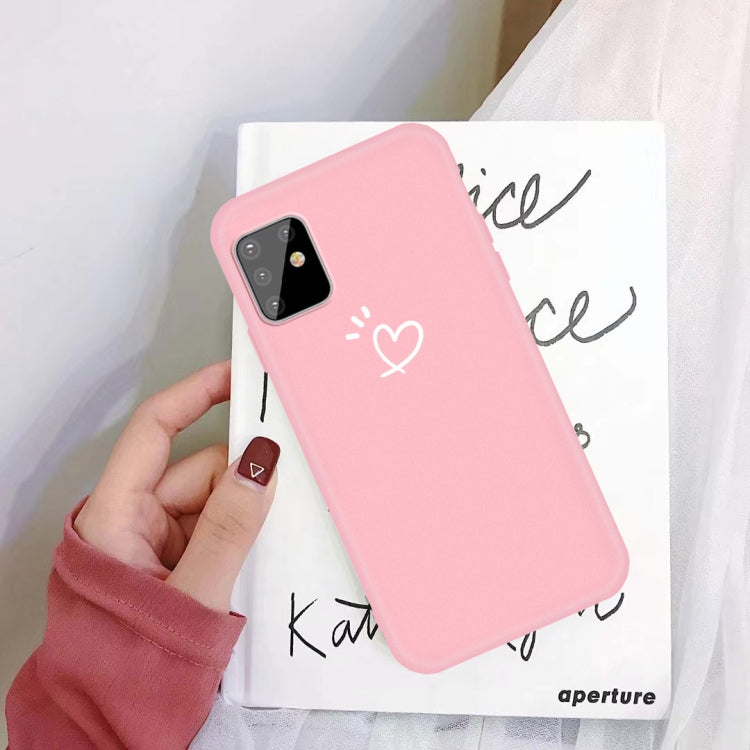 For Galaxy M60s Frosted Candy-Colored Ultra-thin TPU Phone