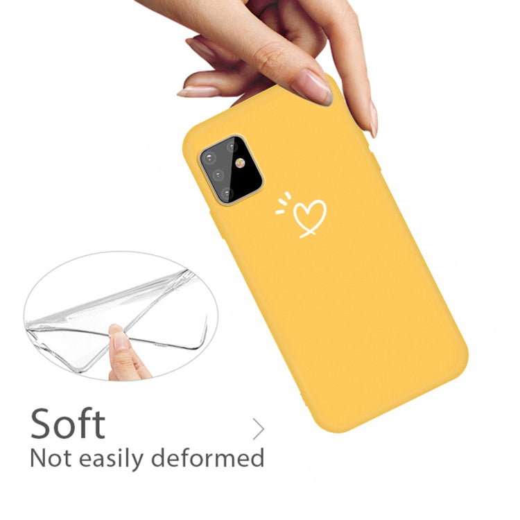 For Galaxy M60s Frosted Candy-Colored Ultra-thin TPU Phone