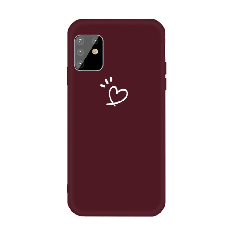 For Galaxy M60s Frosted Candy-Colored Ultra-thin TPU Phone