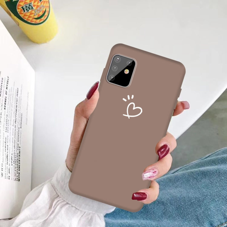 For Galaxy M60s Frosted Candy-Colored Ultra-thin TPU Phone
