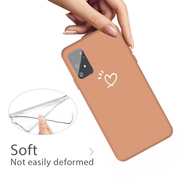 For Galaxy A91 / S10 Lite Frosted Candy-Colored Ultra-thin TPU Phone