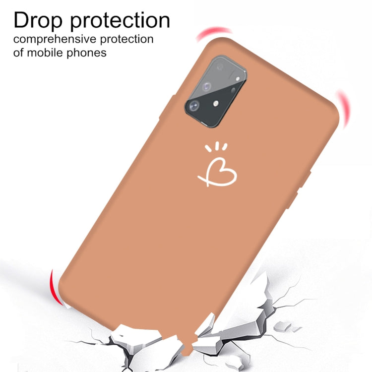 For Galaxy A91 / S10 Lite Frosted Candy-Colored Ultra-thin TPU Phone