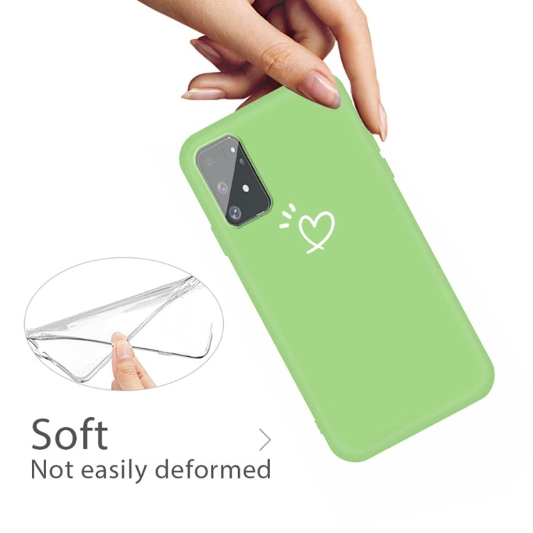For Galaxy A91 / S10 Lite Frosted Candy-Colored Ultra-thin TPU Phone