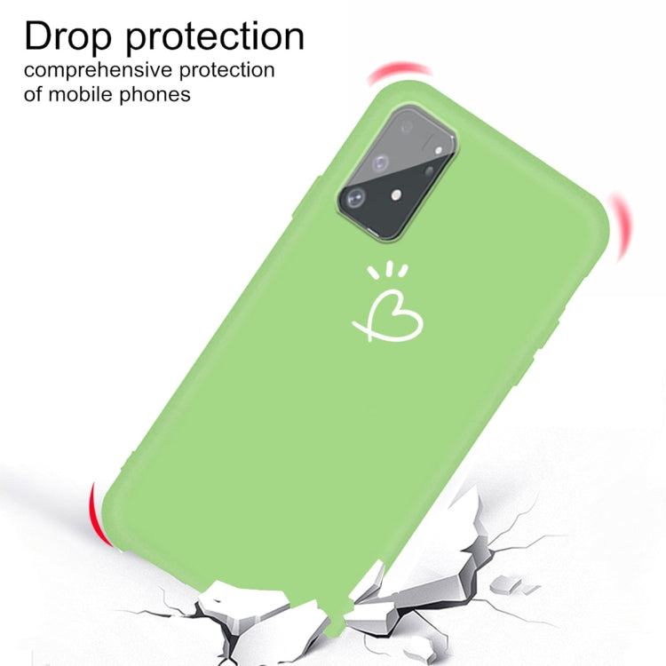 For Galaxy A91 / S10 Lite Frosted Candy-Colored Ultra-thin TPU Phone