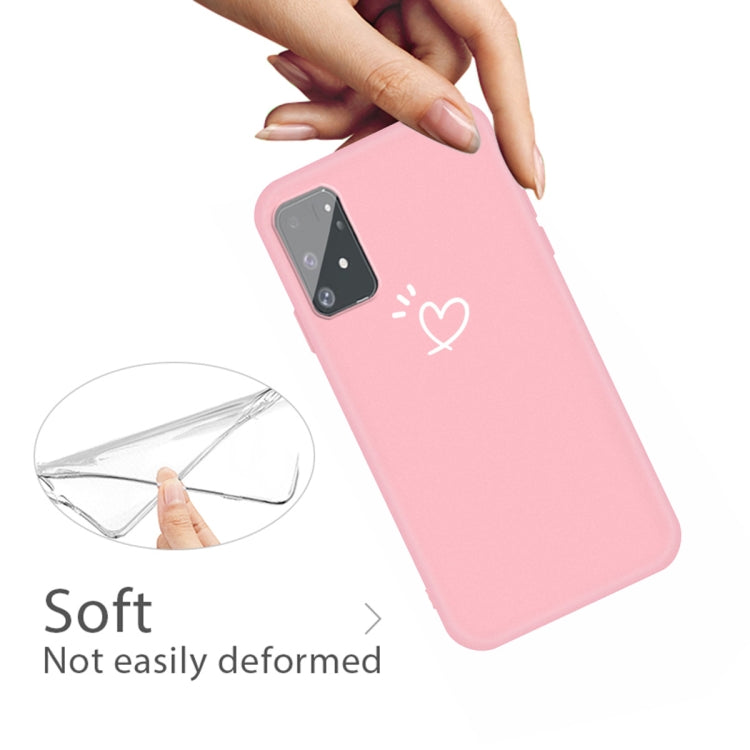 For Galaxy A91 / S10 Lite Frosted Candy-Colored Ultra-thin TPU Phone