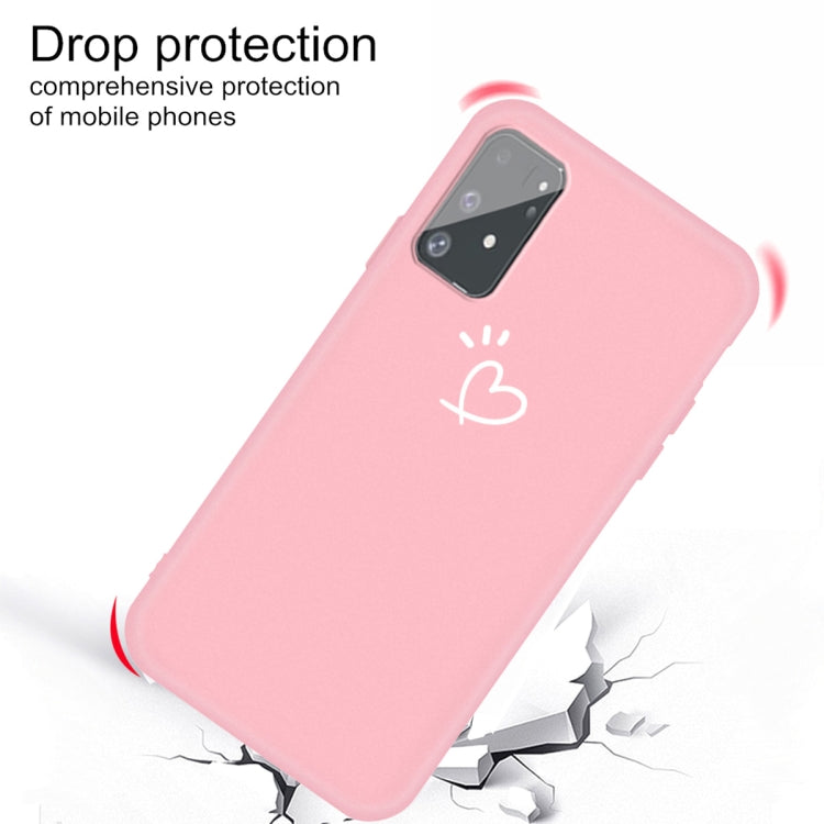 For Galaxy A91 / S10 Lite Frosted Candy-Colored Ultra-thin TPU Phone