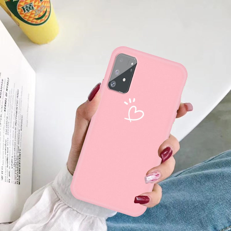 For Galaxy A91 / S10 Lite Frosted Candy-Colored Ultra-thin TPU Phone