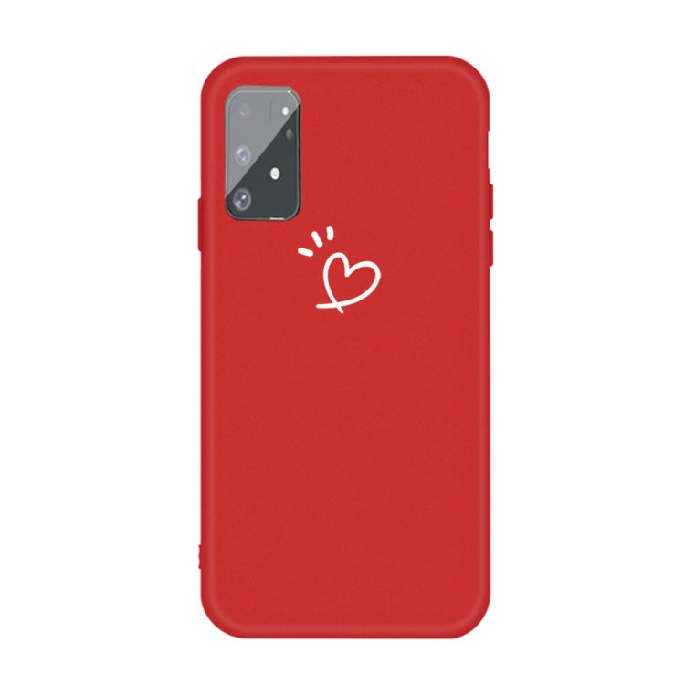 For Galaxy A91 / S10 Lite Frosted Candy-Colored Ultra-thin TPU Phone