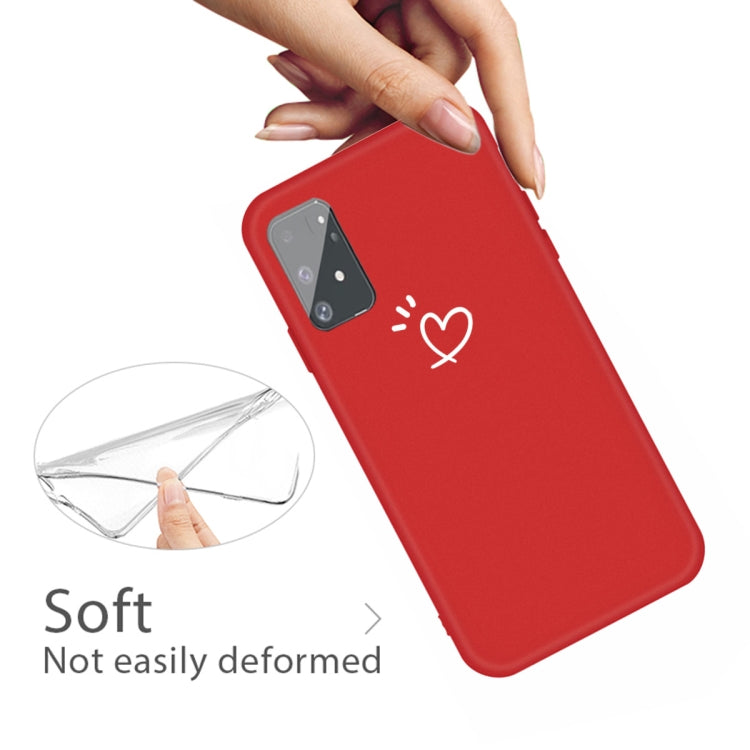 For Galaxy A91 / S10 Lite Frosted Candy-Colored Ultra-thin TPU Phone