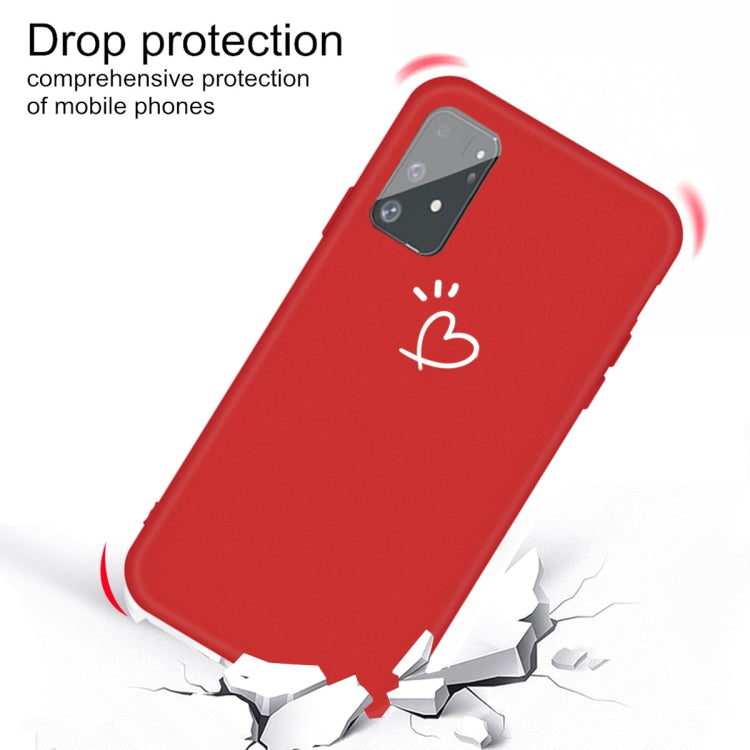 For Galaxy A91 / S10 Lite Frosted Candy-Colored Ultra-thin TPU Phone