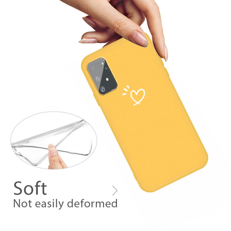 For Galaxy A91 / S10 Lite Frosted Candy-Colored Ultra-thin TPU Phone