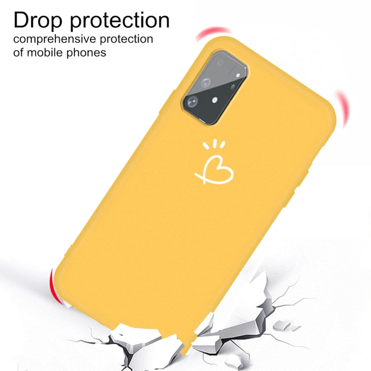 For Galaxy A91 / S10 Lite Frosted Candy-Colored Ultra-thin TPU Phone